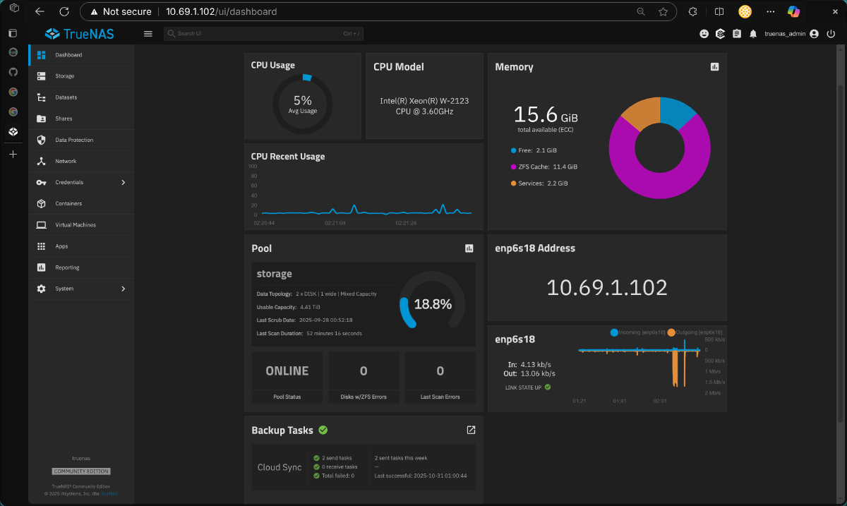 On-Premise 101 (Part 3): My "Fearless" NAS Build with Virtualized TrueNAS, ZFS, and Cloud Backups